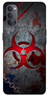 Чохол на Oppo Reno 4 Радіація v3 фото 1 з 1