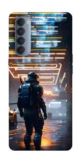 Чехол на Oppo Reno 4 Pro Cyber character фото 1 из 1