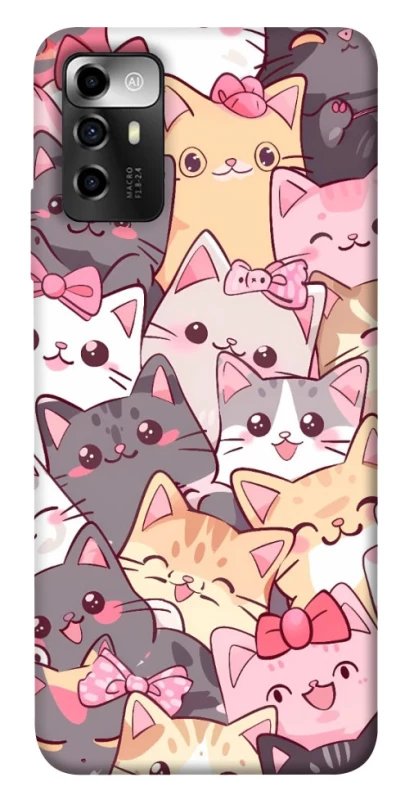 Чохол на ZTE Blade A72 Cute Cat фото 1 з 1