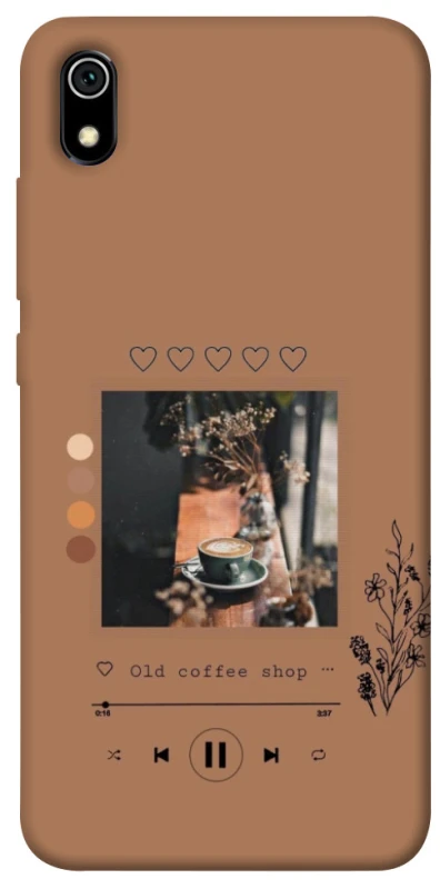 Чохол на Xiaomi Redmi 7A Coffee player фото 1 з 1