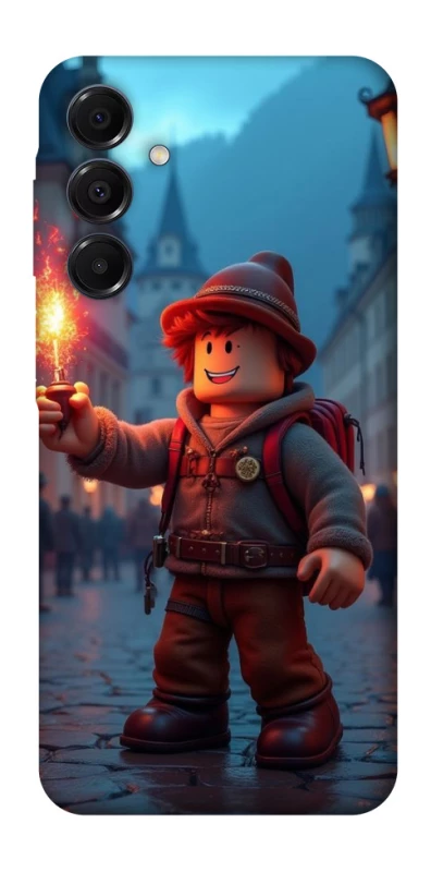 Чохол на Samsung Galaxy A16 4G/5G Roblox Fire Logo Blue Flames фото 1 з 1