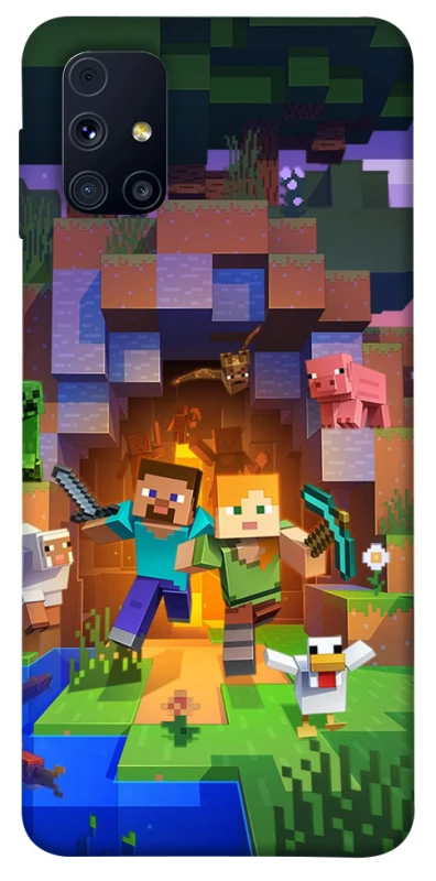 Чохол на Samsung Galaxy M31s Minecraft game фото 1 з 1