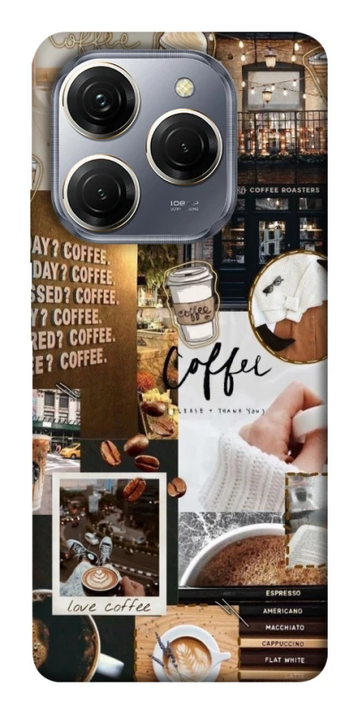 Чохол на TECNO Spark 20 Pro Coffee vibes фото 1 з 1