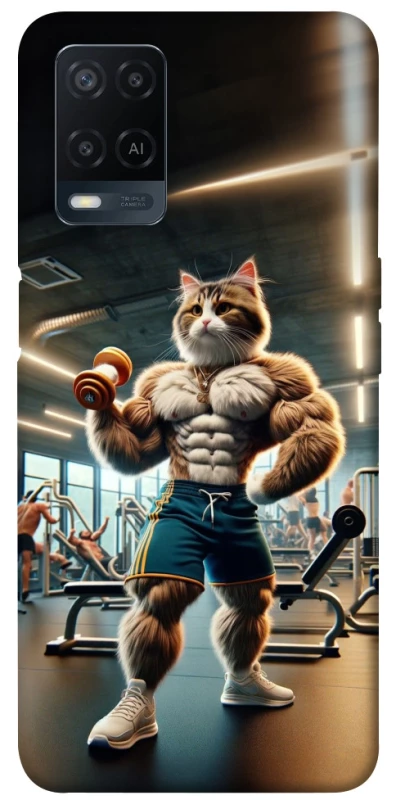 Чохол на Oppo A54 4G Кіт качок фото 1 з 1