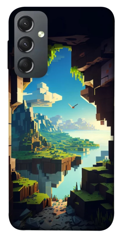 Чохол на Samsung Galaxy A24 4G Minecraft sunrise фото 1 з 1