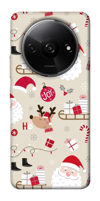 Чехол на Xiaomi Redmi A3 Новогодний v1 фото 1 из 1