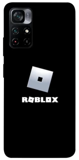 Чехол на Xiaomi Poco M4 Pro 5G Roblox logo black фото 1 из 1