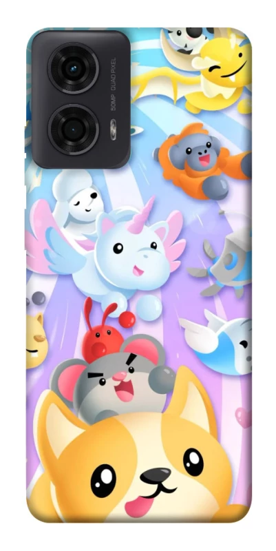 Чохол на Motorola Moto G24 Adopt Me Rainbow Pet Parade фото 1 з 1