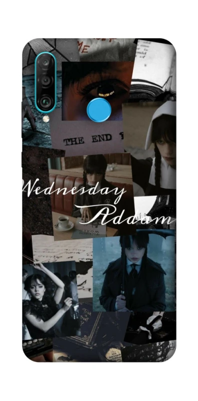 Чохол на Huawei P30 lite Wednesday Collage ver.1 фото 1 з 1