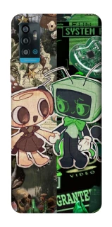 Чехол на ZTE Blade A71 Dandy World Shelly Art фото 1 из 1