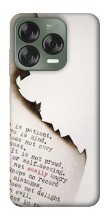 Чехол на ZTE Nubia V70 Design Стихи фото 1 из 1