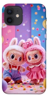 Чохол на Apple iPhone 12 (6.1") Labubu twins ver.3 фото 1 з 1