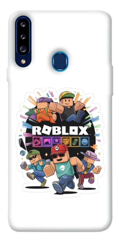 Чохол на Samsung Galaxy A20s Roblox logo ver.3 фото 1 з 1