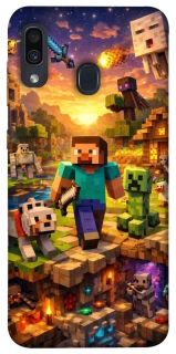 Чохол на Samsung Galaxy A20 / A30 Minecraft v6 фото 1 з 1