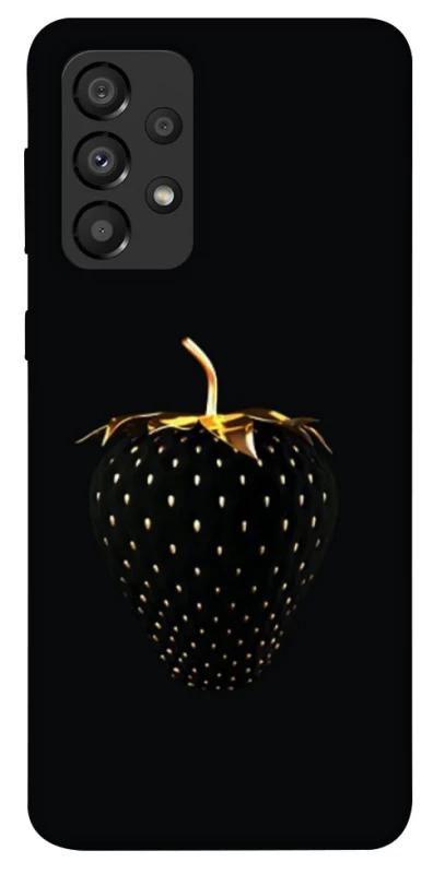 Чохол на Samsung Galaxy A33 5G Чорна полуниця фото 1 з 1