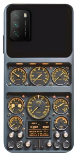 Чохол на Xiaomi Poco M3 Airplane instrument panel фото 1 з 1