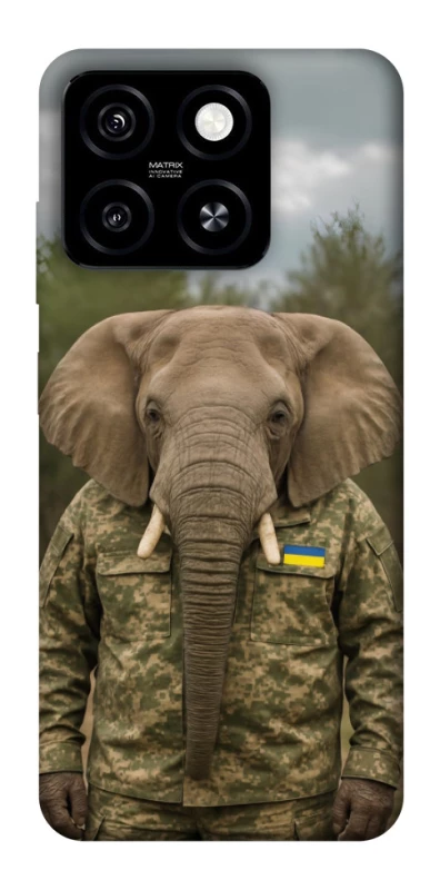 Чохол на ZTE Blade A55 4G Слон захисник фото 1 з 1