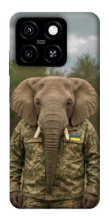 Чехол на ZTE Blade A55 4G Слон защитник фото 1 из 1