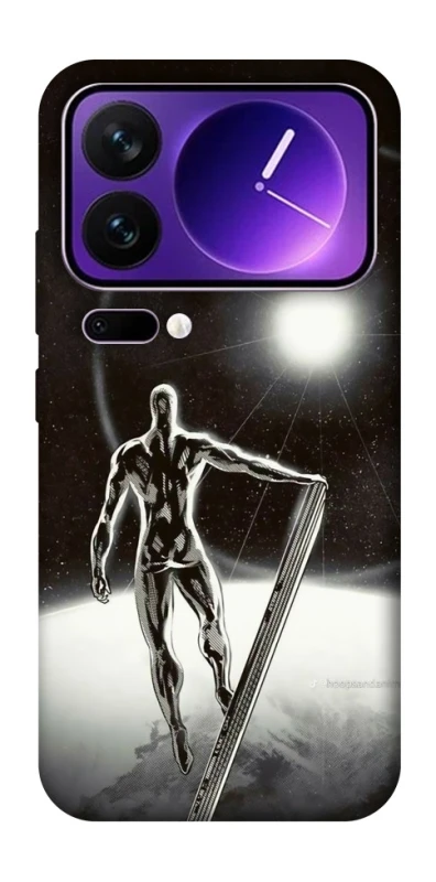 Чохол на Xiaomi 17 Pro Max Срібний серфер фото 1 з 1