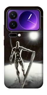 Чехол на Xiaomi 17 Pro Max Серебряный сёрфер фото 1 из 1