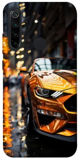 Чохол на Xiaomi Redmi Note 8 Golden sports car фото 1 з 1
