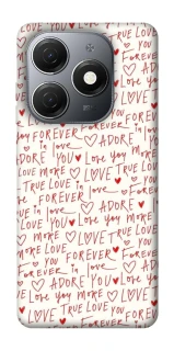 Чохол на TECNO Spark 20 Love aesthetic ver.4 фото 1 з 1