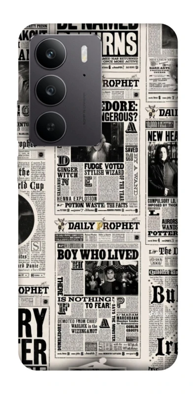 Чехол на Realme C75 Harry Potter newspaper фото 1 из 1