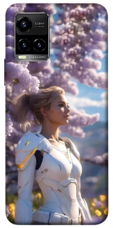 Чехол на Vivo Y21 / Y33s Cyber space girl ver.1 фото 1 из 1