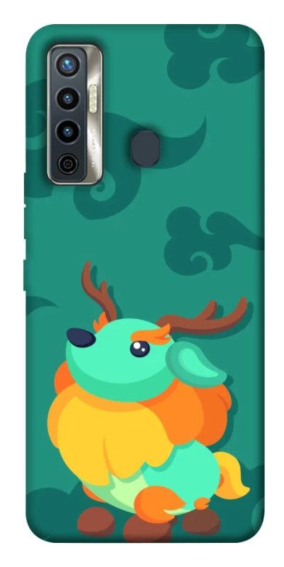 Чехол на TECNO Camon 17 Fantasy deer creature фото 1 из 1