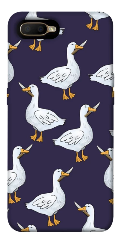 Чохол на OPPO A5 / A3S / AX5 / R15-NEO Гуси з претензією фото 1 з 1