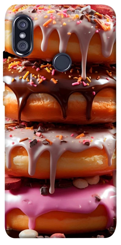 Чохол на Xiaomi Redmi Note 5 Pro / Note 5 (AI Dual Camera) Пончики фото 1 з 1