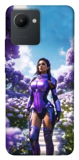 Чохол на Realme C30s Cyber space girl ver.4 фото 1 з 1