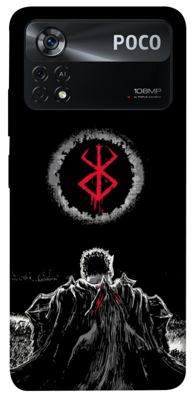 Чохол на Xiaomi Poco X4 Pro 5G Berserk moon фото 1 з 1