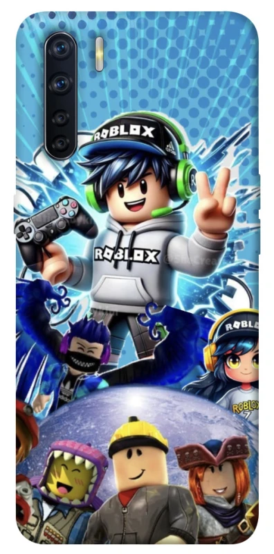 Чехол на Oppo A91 Roblox collage ver.3 фото 1 из 1