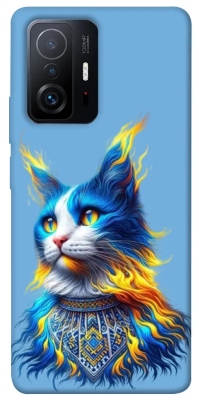 Чохол на Xiaomi 11T / 11T Pro Кіт патріот фото 1 з 1