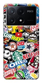 Чехол на Xiaomi Poco X6 brands фото 1 из 1