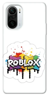 Чохол на Xiaomi Redmi K40 / K40 Pro / K40 Pro+ / Poco F3 Roblox logo ver.1 фото 1 з 1