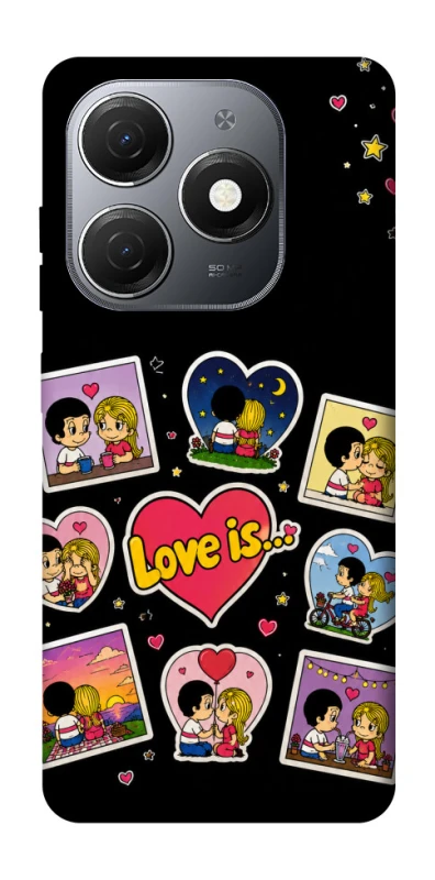 Чохол на TECNO Spark 20 Love is ver.2 фото 1 з 1