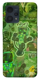 Чехол на Realme 9 4G / 9 Pro+ Dandysworld tv green theme фото 1 из 1