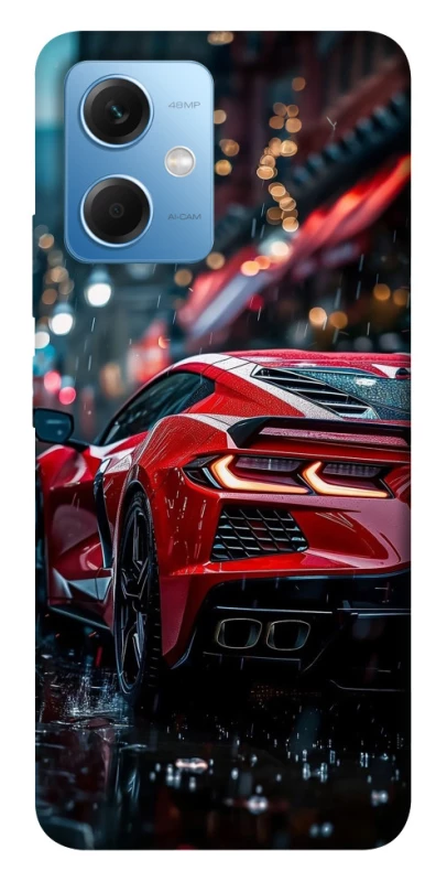 Чохол на Xiaomi Poco X5 5G Red sports car фото 1 з 1