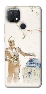 Чохол на Oppo A15s / A15 Star Wars robots фото 1 з 1