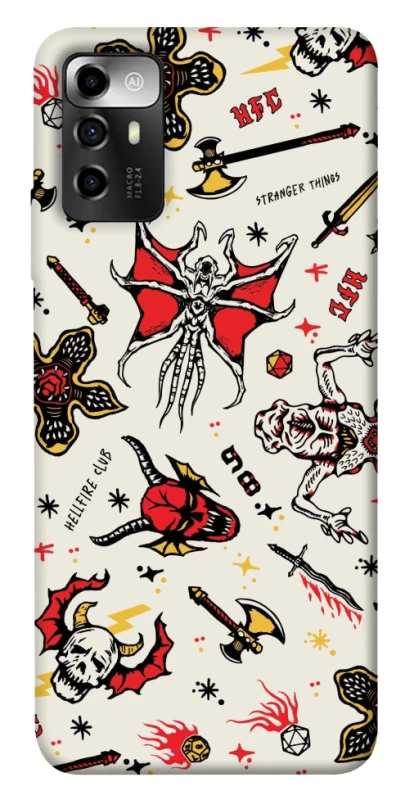 Чохол на ZTE Blade A72 Stranger Things ver.2 фото 1 з 1