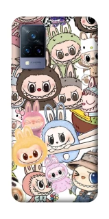 Чохол на Vivo V21 All Labubus фото 1 з 1