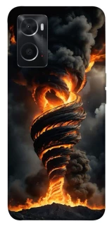 Чехол на Oppo A76 4G Огненный торнадо фото 1 из 1