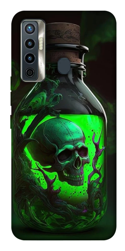 Чохол на TECNO Camon 17 Skull bottle фото 1 з 1