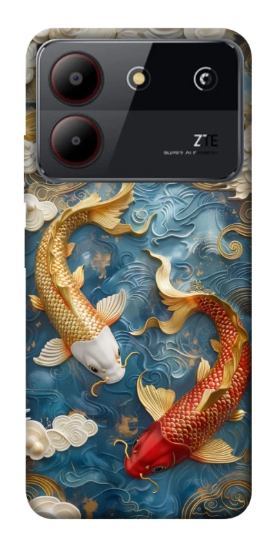 Чохол на ZTE Blade A54 4G Koi carp фото 1 з 1