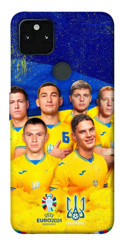 Чехол на Google Pixel 5A Сбоная Украины v2 фото 1 из 1