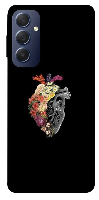 Чохол на Samsung Galaxy M54 5G Heart with flowers фото 1 з 1