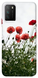 Чохол на Xiaomi Poco M3 Поле маків фото 1 з 1