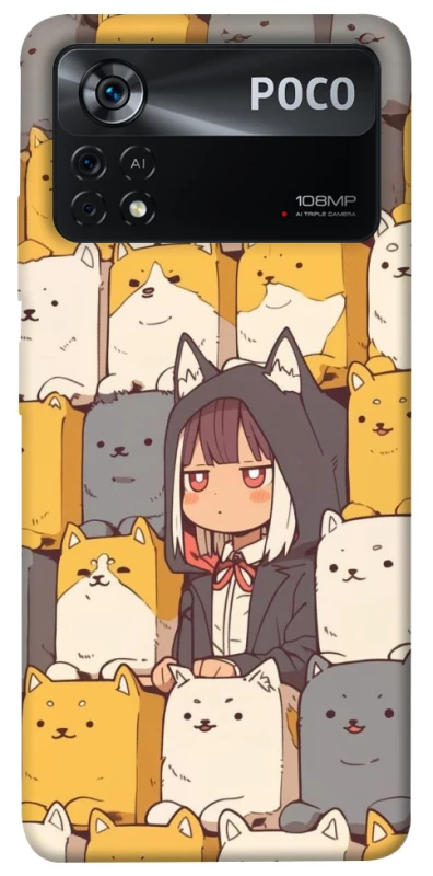 Чохол на Xiaomi Poco X4 Pro 5G Like a cat фото 1 з 1